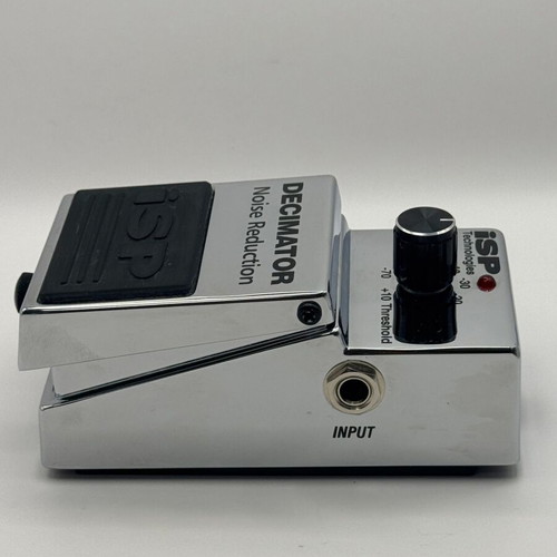 ISP Decimator noise reduction guitar pedal