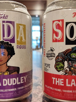 Funko Vinyl Soda Darla Dudley and The Last Ronin figures
