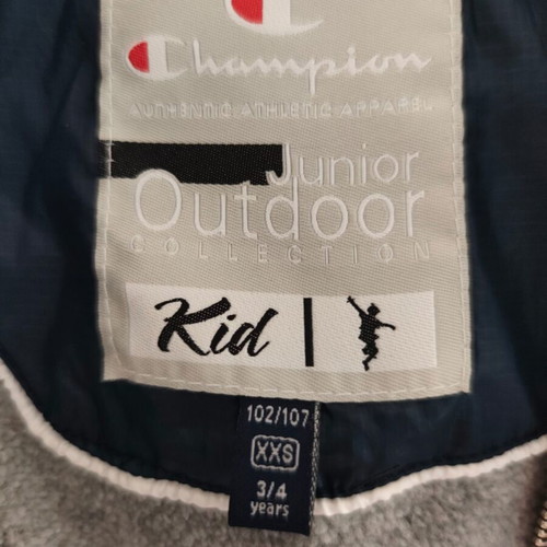 Champion seasonal jacket for boys 3-4 years like new, blue
