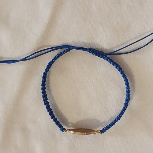 Women's bracelet blue with evil eye