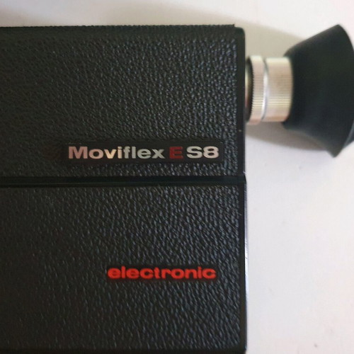 Zeissikon Voigtlander Moviflex ES8 film camera used, with two films