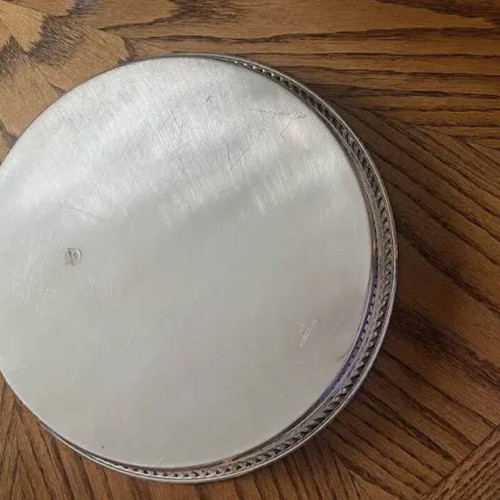 Wm A Rogers 35cm silver plate platter used