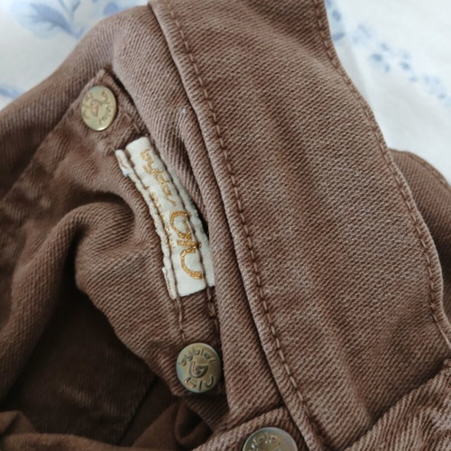 Byblos blu large pants used, brown