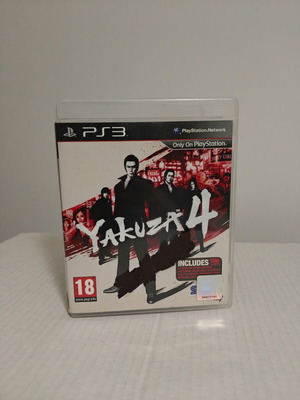 Yakuza 4 PS3 game used