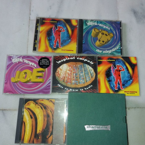 The Charlatans and Inspiral Carpets CD collection used, rock