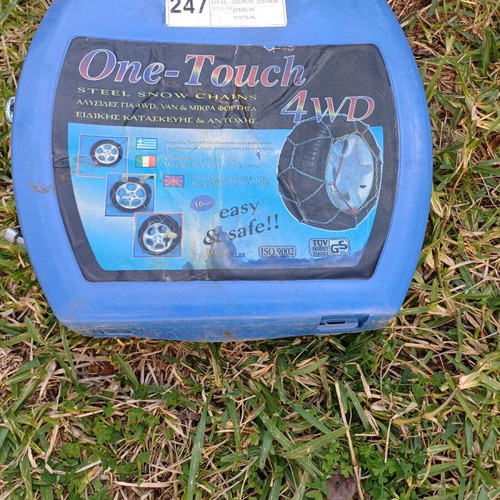 Snow chains like new