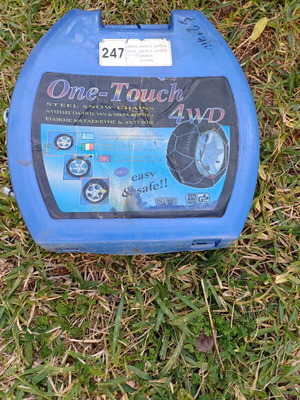 Snow chains like new