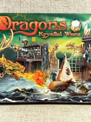 MEGA BLOKS Dragons Krystal Wars Marauder's Cliff set