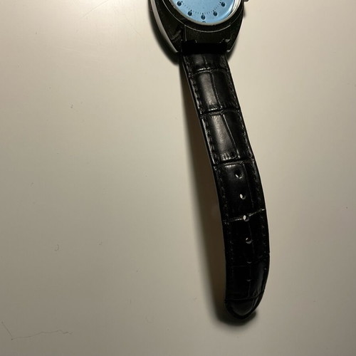 Jsj analog watch with Braille for visually impaired, new, black and blue