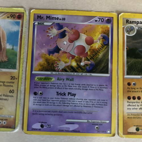 Pokemon cards used, set of 2