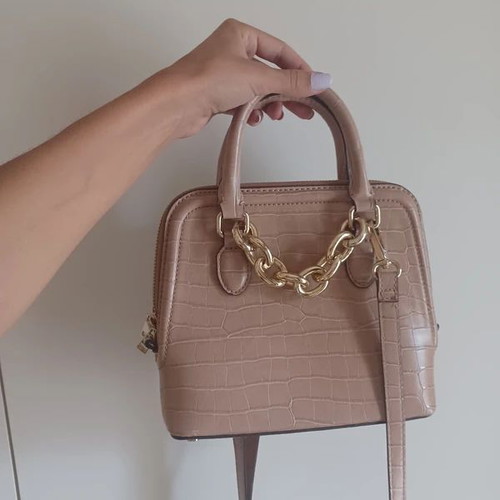 Zara crossbody bag like new, beige