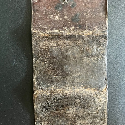 Leather Wallet 1921 Souvenir d'Athenes used