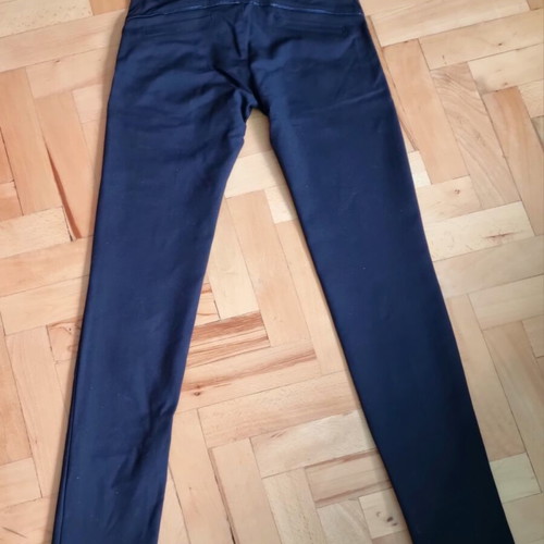 Slim women's pants like new, size M 38 10, blue