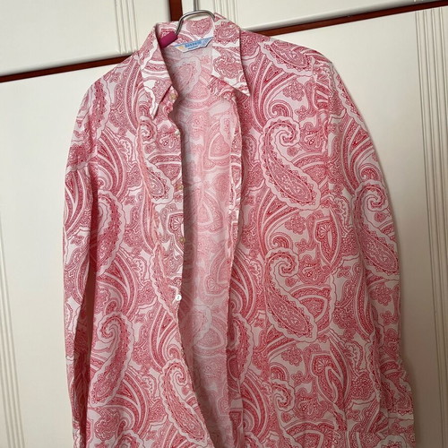Paisley shirt Italian new multicolor size M
