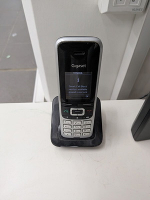 Gigaset S650H PRO DECT cordless phone used with charging base