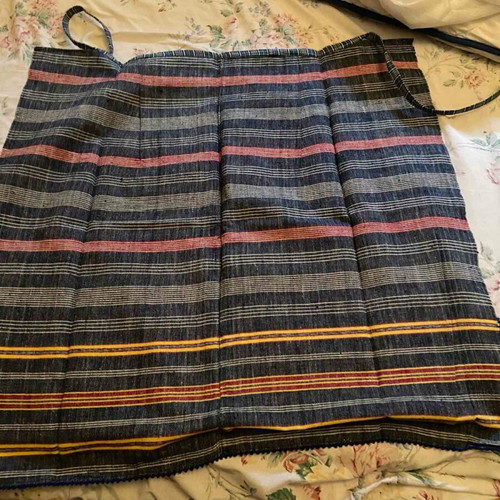 Handmade woven aprons unused vintage 1970