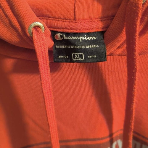Champion red hoodie XL used