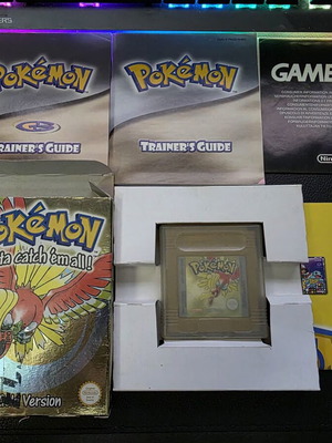 Pokémon Gold Game Boy μεταχειρισμένο με original θήκη και κουτιά