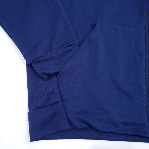 Nike 860465 Dri-Fit Dry Hoodie FZ Fleece men's sweatshirt like new, size L, blue