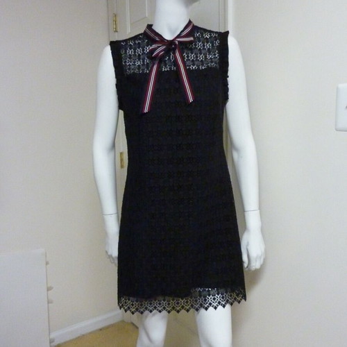 Mini black dress Sandro new, size XS