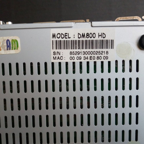 Dreambox DM800 HD PVR satellite receiver Linux with OLED screen used