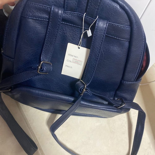 Backpack new blue with tag