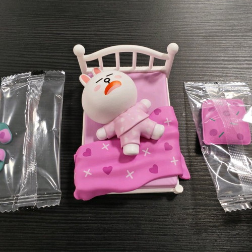 Line Friends Night-Night Cony 8cm like new