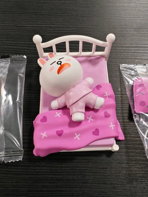 Line Friends Night-Night Cony 8cm like new