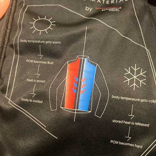 BMW PCM Jacket temperature regulating men size L like new