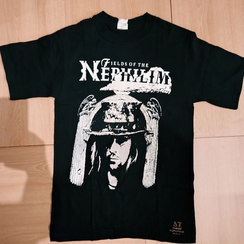 Fields Of The Nephilim fashion t-shirt new, size S, 100% cotton, black