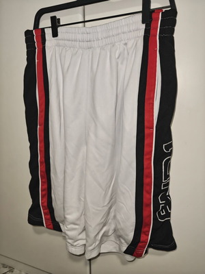 AND1 athletic shorts 2XL white like new