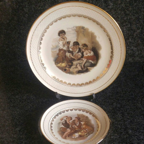 Rosenthal-Thomas Germany porcelain set 7 pieces like new, collectible