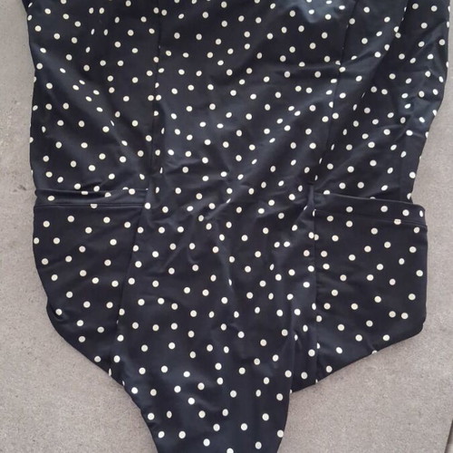 Yamamay one-piece swimsuit like new, adjustable straps, polka dot