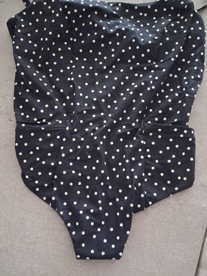 Yamamay one-piece swimsuit like new, adjustable straps, polka dot