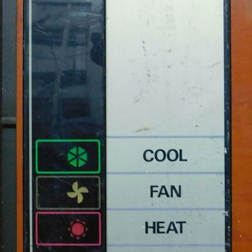 Goldair 423 air conditioner used, Japanese made