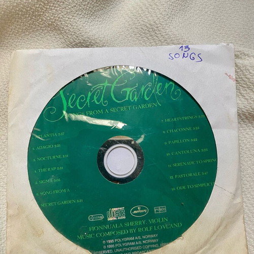 Secret Garden Songs From A Secret Garden CD used, pop
