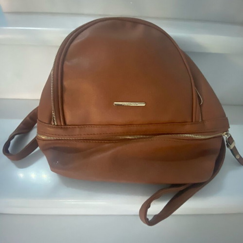 Women’s backpack like new, brown, Exclusivo
