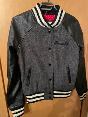 Franklin & Marshall Jacket γυναικείο Small σαν καινούργιο, μαύρο και γκρι