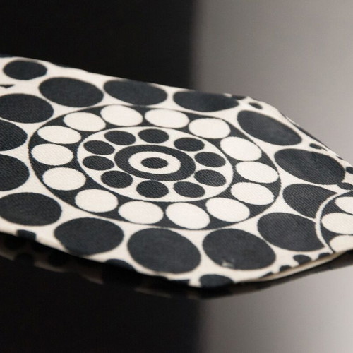 Vintage collectible tie #3 new, black and white