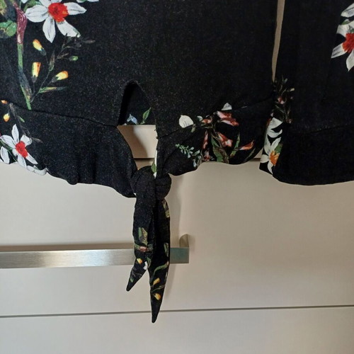 Marks & Spencer soft blouse used, floral, size 12