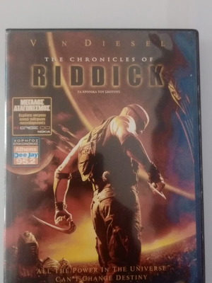 The Chronicles of Riddick DVD used with subtitles