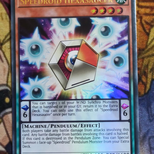 Speedroid Hexasaucer Ultra Rare κάρτα Effect Monster Yu-Gi-Oh!