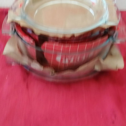 Pyrex oven set 2 pcs 1.25L and 2L France new from 1990