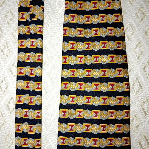 Giorgio tie like new, blue and gold