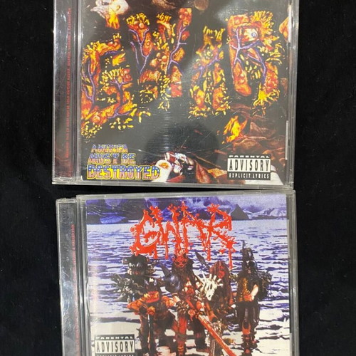 Gwar 2 CD bundle Scumdogs Of The Universe and America Must Be Destroyed like new