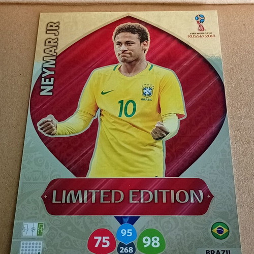 Panini XXL Limited Edition World Cup 2018 Neymar card like new