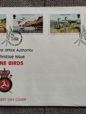 Νήσος Μαν Marine Birds φάκελος πρώτης ημέρας καινούργιο