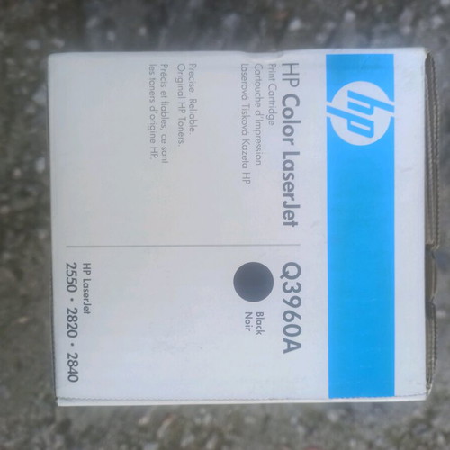 Toner HP Q3960A Black new, black