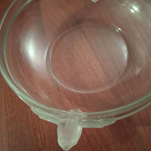 Glass bowl like new, practical for everyday use