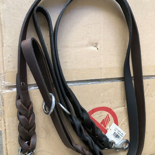 Pet Camelot leather leash wax/oil 20mm*125cm new